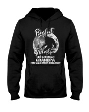 Mens Bigfoot Grandpa Hooded Sweatshirt front