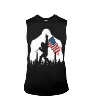 Bigfoot No1 USA flag Sleeveless Tee thumbnail