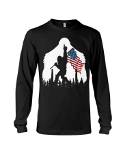 Bigfoot No1 USA flag Long Sleeve Tee thumbnail