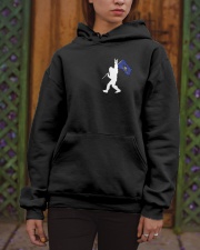Pennsylvania - Bigfoot Flag 2 sides Hooded Sweatshirt apparel-hooded-sweatshirt-lifestyle-front-03