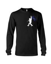 Pennsylvania - Bigfoot Flag 2 sides Long Sleeve Tee thumbnail