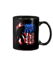 Dude I'm Right Here USA Flag Mug thumbnail