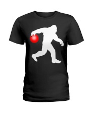 Bigfoot Bowling Ladies T-Shirt thumbnail