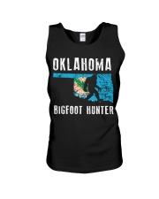 Oklahoma Bigfoot Hunter Flag Unisex Tank thumbnail