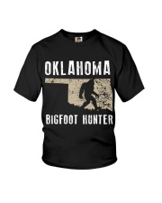 Oklahoma Bigfoot Hunter Youth T-Shirt thumbnail