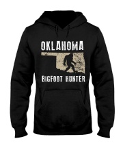 Oklahoma Bigfoot Hunter Hooded Sweatshirt front