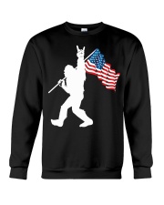 America Flag Bigfoot Crewneck Sweatshirt thumbnail