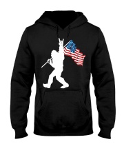 America Flag Bigfoot Hooded Sweatshirt thumbnail
