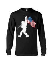 America Flag Bigfoot Long Sleeve Tee thumbnail