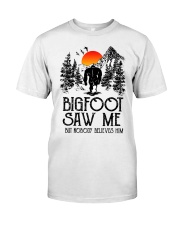 Bigfoot Saw Me 2 sale Classic T-Shirt thumbnail