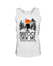 Bigfoot Saw Me 2 sale Unisex Tank thumbnail