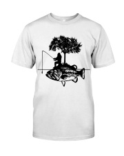 Bigfoot and fish - Year end sale Classic T-Shirt front