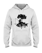 Bigfoot and fish - Year end sale Hooded Sweatshirt thumbnail