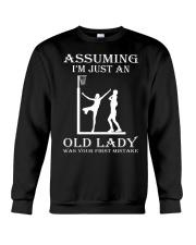 netball assuming Crewneck Sweatshirt thumbnail