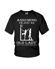 netball assuming Youth T-Shirt thumbnail