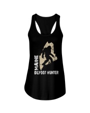 Maine Bigfoot Hunter Ladies Flowy Tank thumbnail