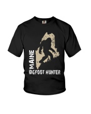 Maine Bigfoot Hunter Youth T-Shirt thumbnail