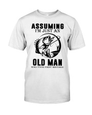 fishing old man Classic T-Shirt thumbnail