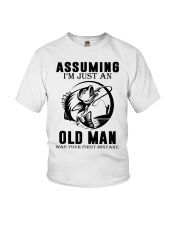 fishing old man Youth T-Shirt thumbnail