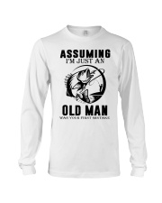 fishing old man Long Sleeve Tee thumbnail