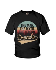 The Man The Myth The Legend Druncle Youth T-Shirt thumbnail