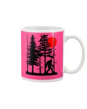 Bigfoot Hiding in Forest Mug thumbnail