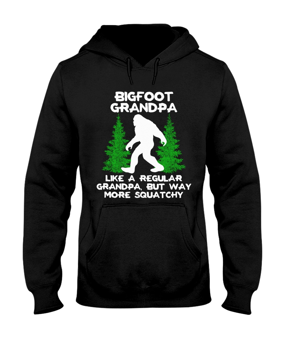 Bigfoot Grandpa Hooded Sweatshirt