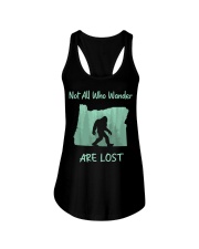 Not All Who Wander Are Lost - Oregon Ladies Flowy Tank thumbnail