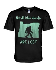 Not All Who Wander Are Lost - Oregon V-Neck T-Shirt thumbnail