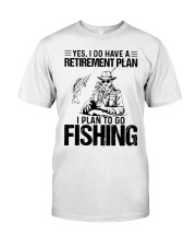 fishing retirement plan 0029 Classic T-Shirt thumbnail