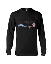 Motorcycle Dog Simple Woman Long Sleeve Tee thumbnail