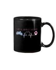 Motorcycle Dog Simple Woman Mug thumbnail