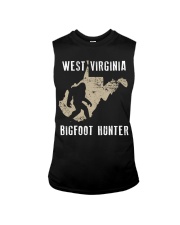 West Virginia Bigfoot Hunter Sleeveless Tee thumbnail