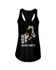 Maine Bigfoot Hunter Ladies Flowy Tank thumbnail