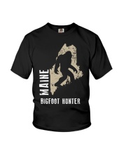 Maine Bigfoot Hunter Youth T-Shirt thumbnail