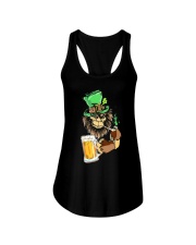 Bigfoot Beer Patrick Day Ladies Flowy Tank thumbnail