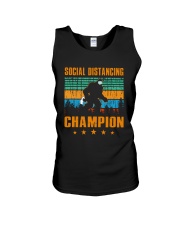 Social distancing champion Unisex Tank thumbnail