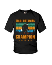 Social distancing champion Youth T-Shirt thumbnail