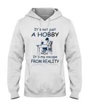 It's not just a hobby - Quilting Hooded Sweatshirt thumbnail
