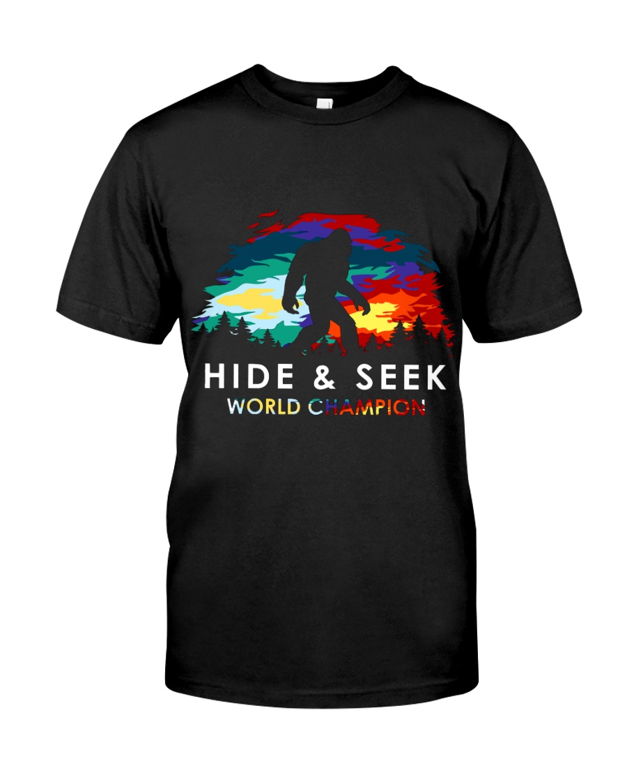 Bigfoot Hide And Seek Seven Colors sale Classic T-Shirt