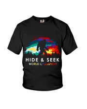 Bigfoot Hide And Seek Seven Colors sale Youth T-Shirt thumbnail