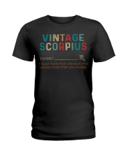 Vintage Scorpius Ladies T-Shirt thumbnail