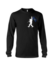 Vermont - Bigfoot Flag 2 sides Long Sleeve Tee thumbnail