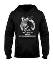 Mens Bigfoot Opa Hooded Sweatshirt front