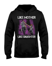 Like mother like daughter motorcross Hooded Sweatshirt front