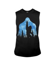 Bigfoot rock and roll ver moon Sleeveless Tee thumbnail