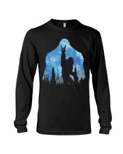Bigfoot rock and roll ver moon Long Sleeve Tee thumbnail