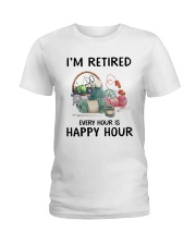 I'm retiered - knitting Ladies T-Shirt thumbnail