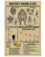 Bigfoot Knowledge 2 11x17 Poster front