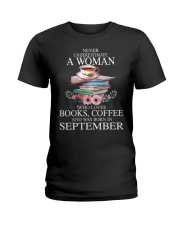 books never underestimate September Ladies T-Shirt thumbnail